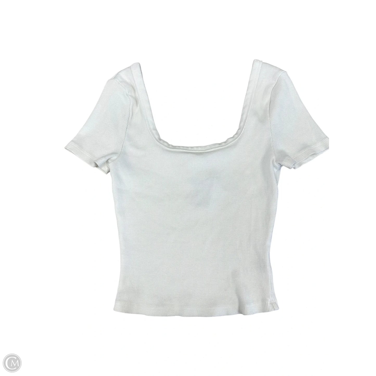 Top Short Sleeve Basic By Universal Thread In White, Size: Xs