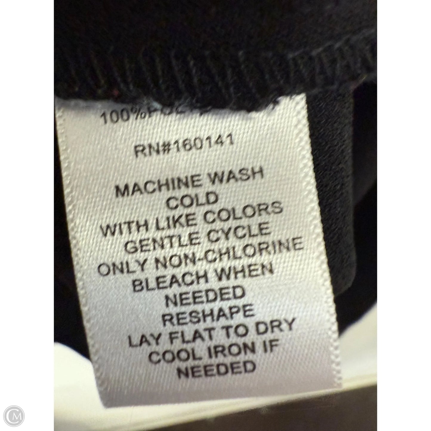 Blouse Long Sleeve By Cme In Black, Size: Xl