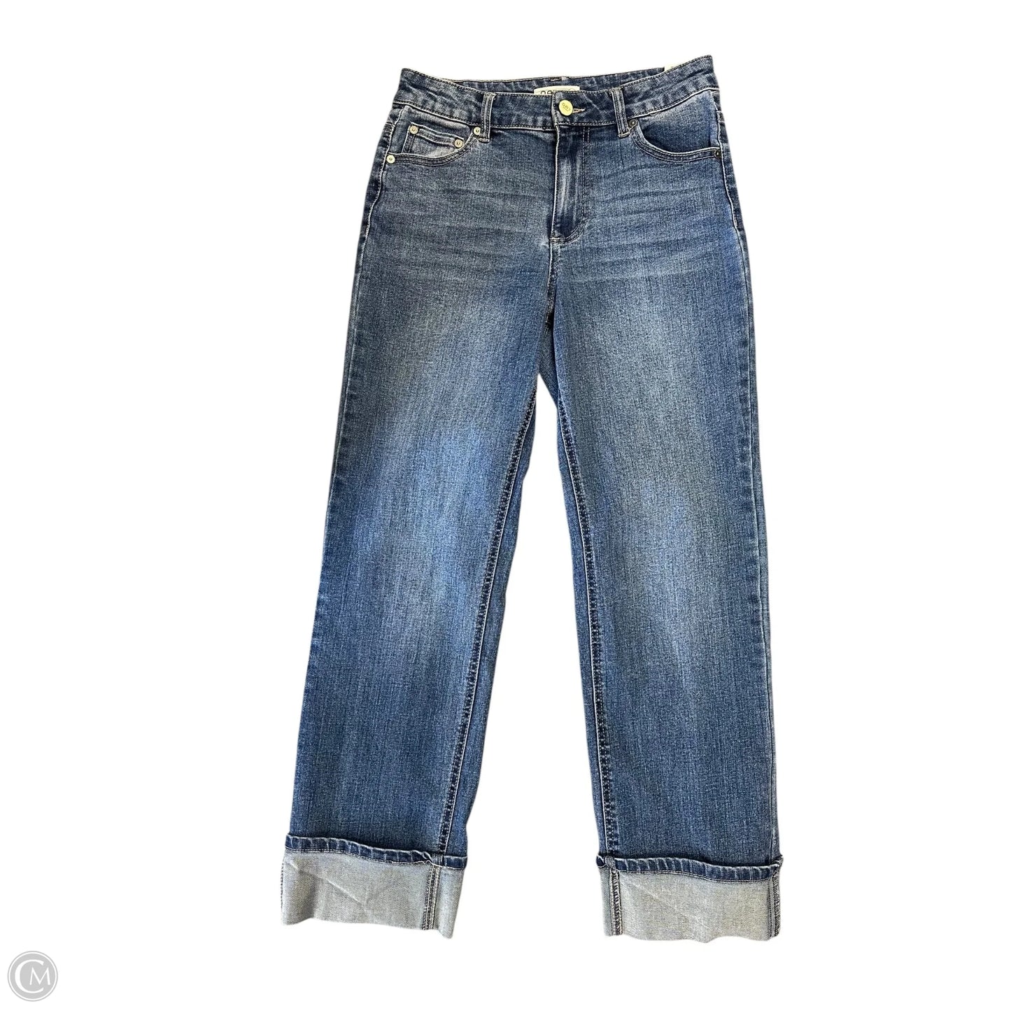 Jeans Straight By Cmc In Blue Denim, Size: 2