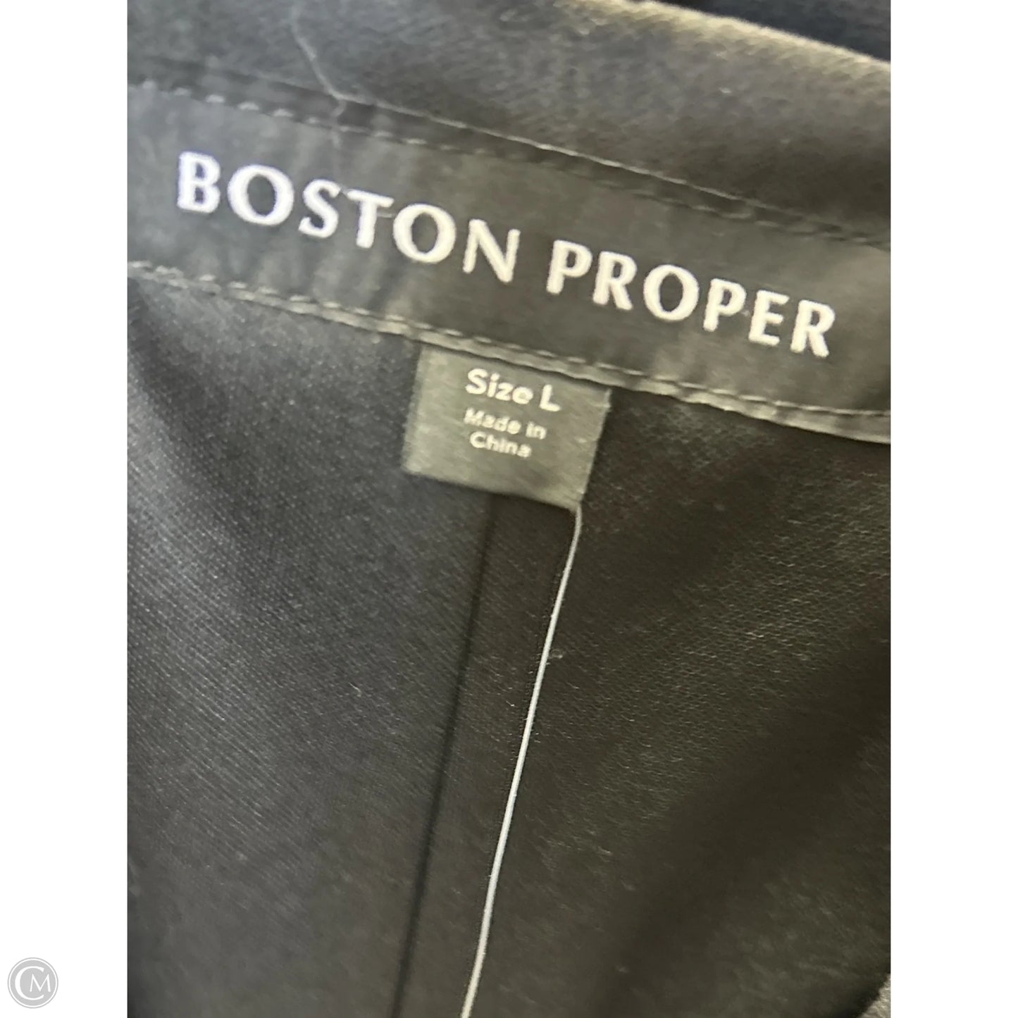 Vest Other By Boston Proper In Black, Size: L