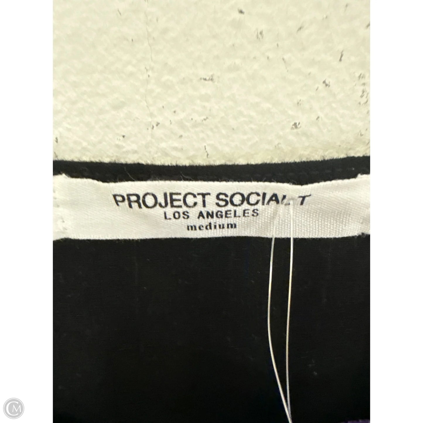 Top Long Sleeve Basic By Project Social Tee In Black, Size: M