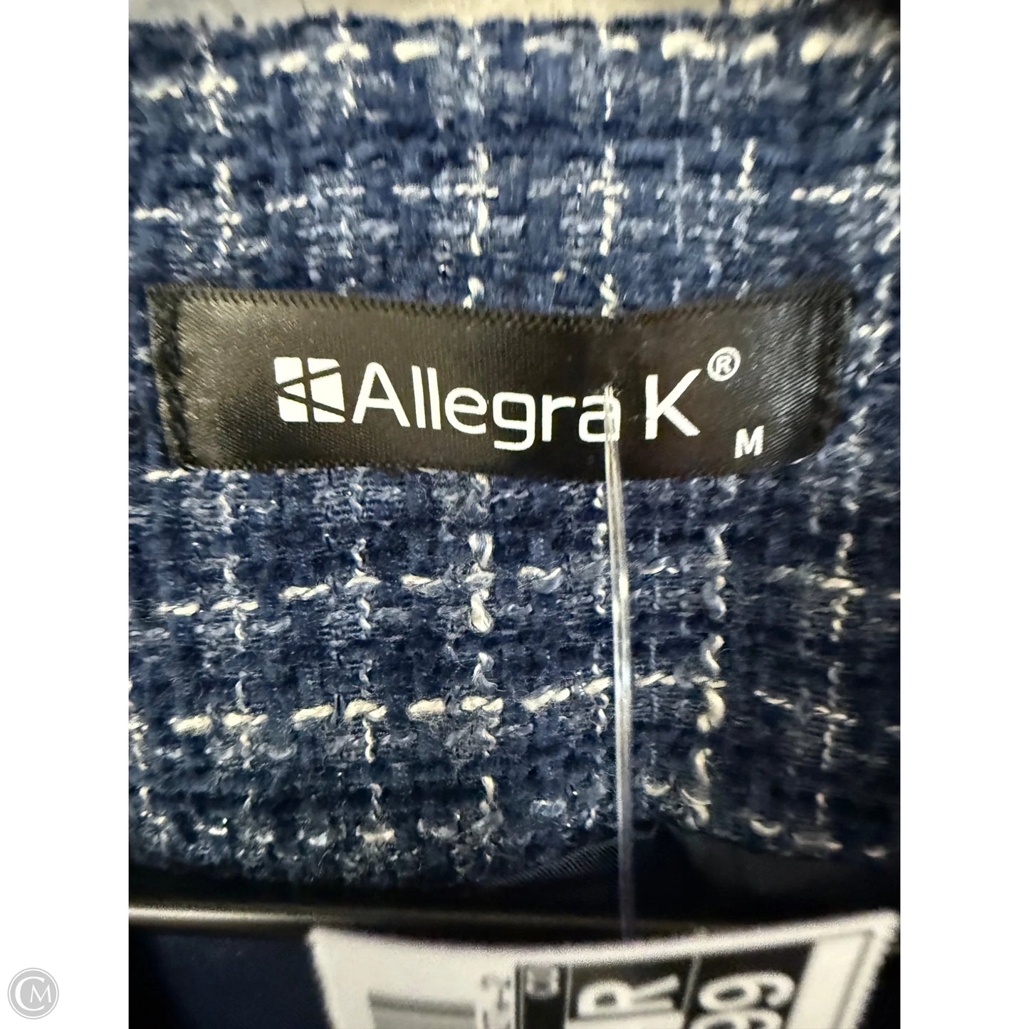 Blazer By Allegra K In Blue, Size: M