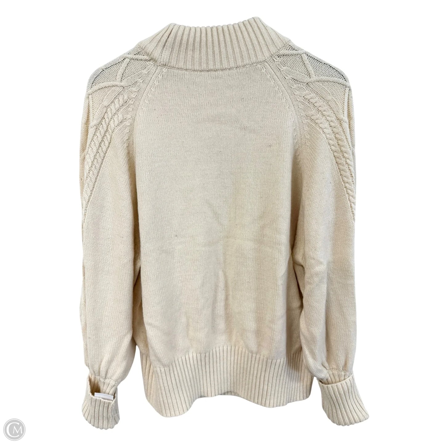 Sweater By Cmf In Cream, Size: Xl