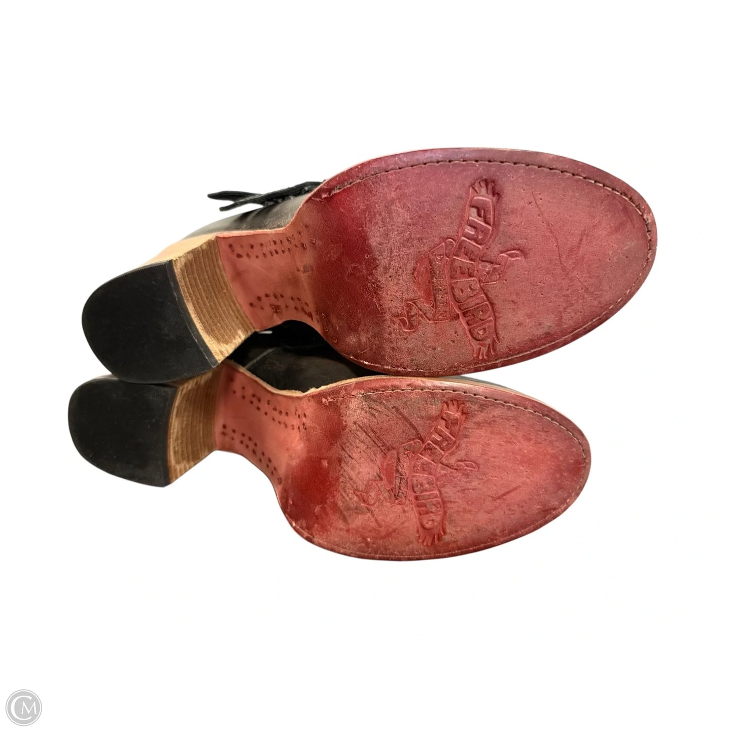 Shoes Heels Block By Freebird In Brown, Size: 10