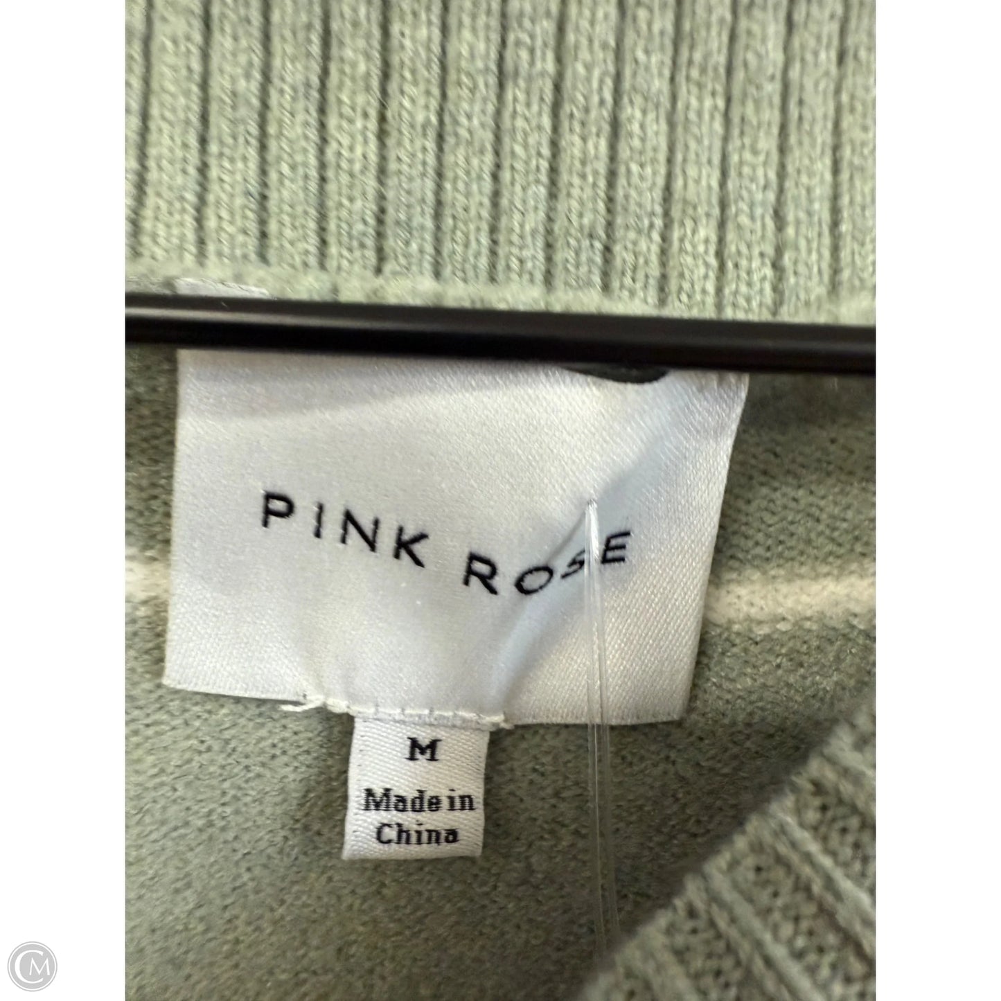 Sweater By Pink Rose In Green, Size: M