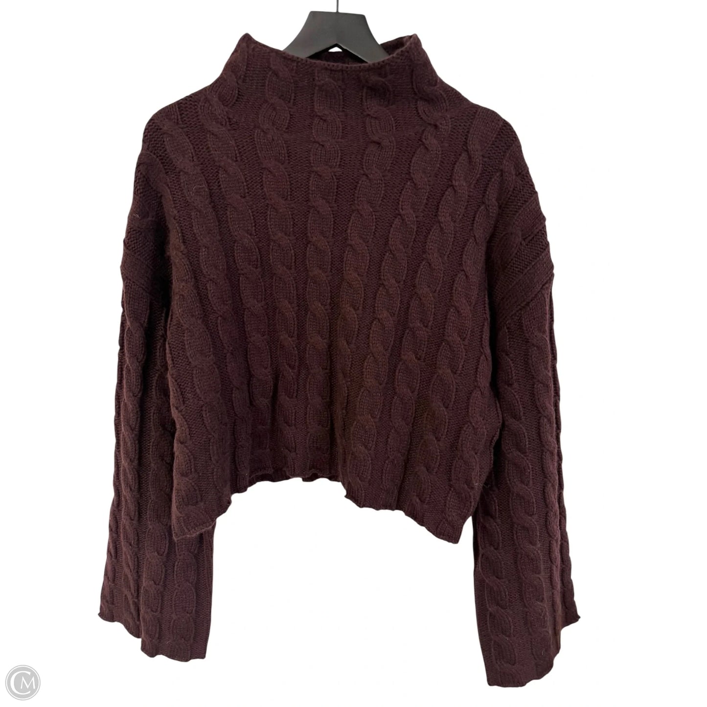 Sweater By Astr In Maroon, Size: M