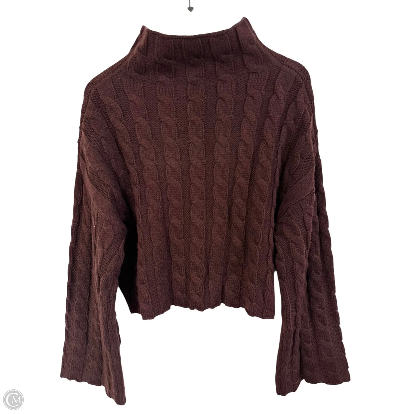 Sweater By Astr In Maroon, Size: M