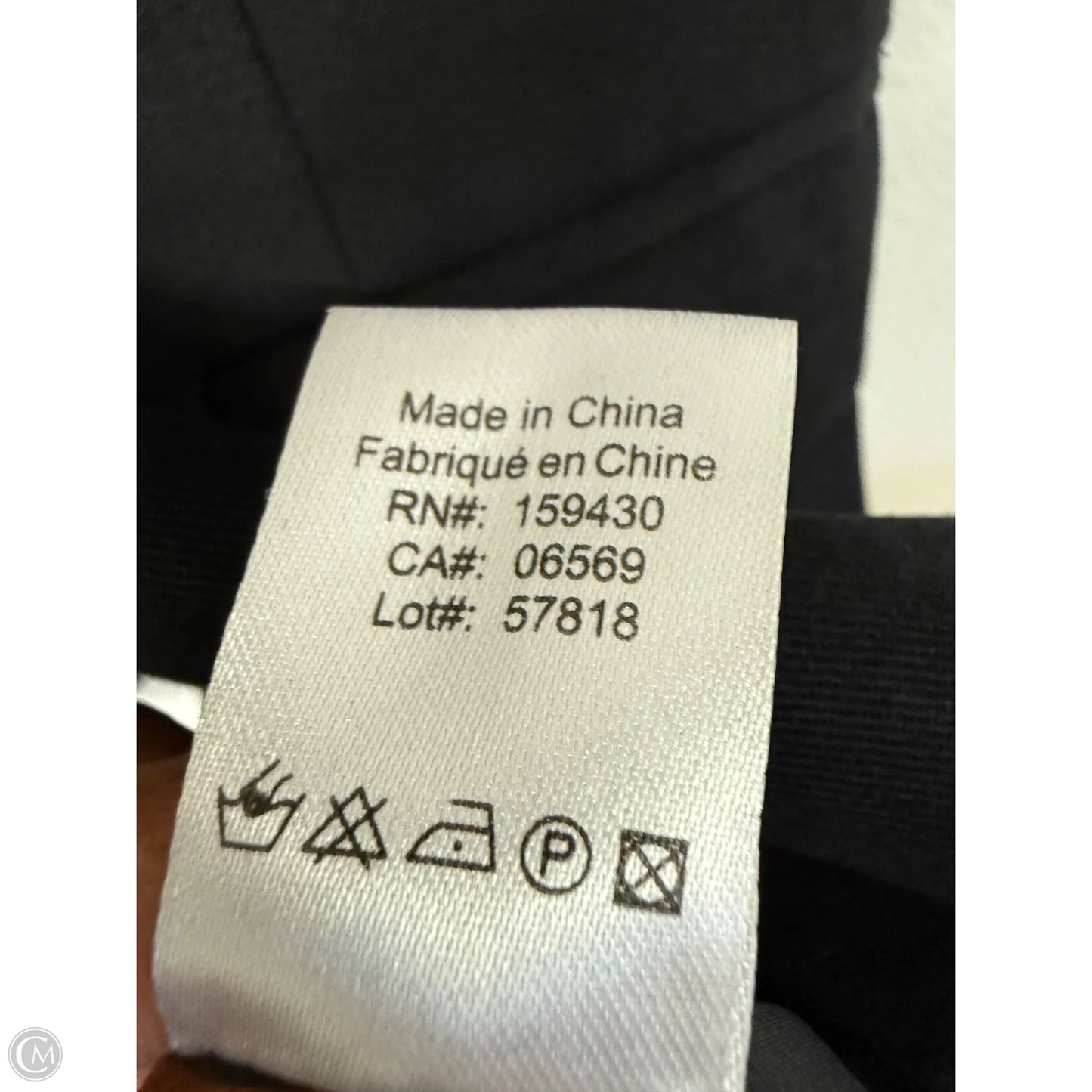 Vest Other By Elan In Black, Size: L