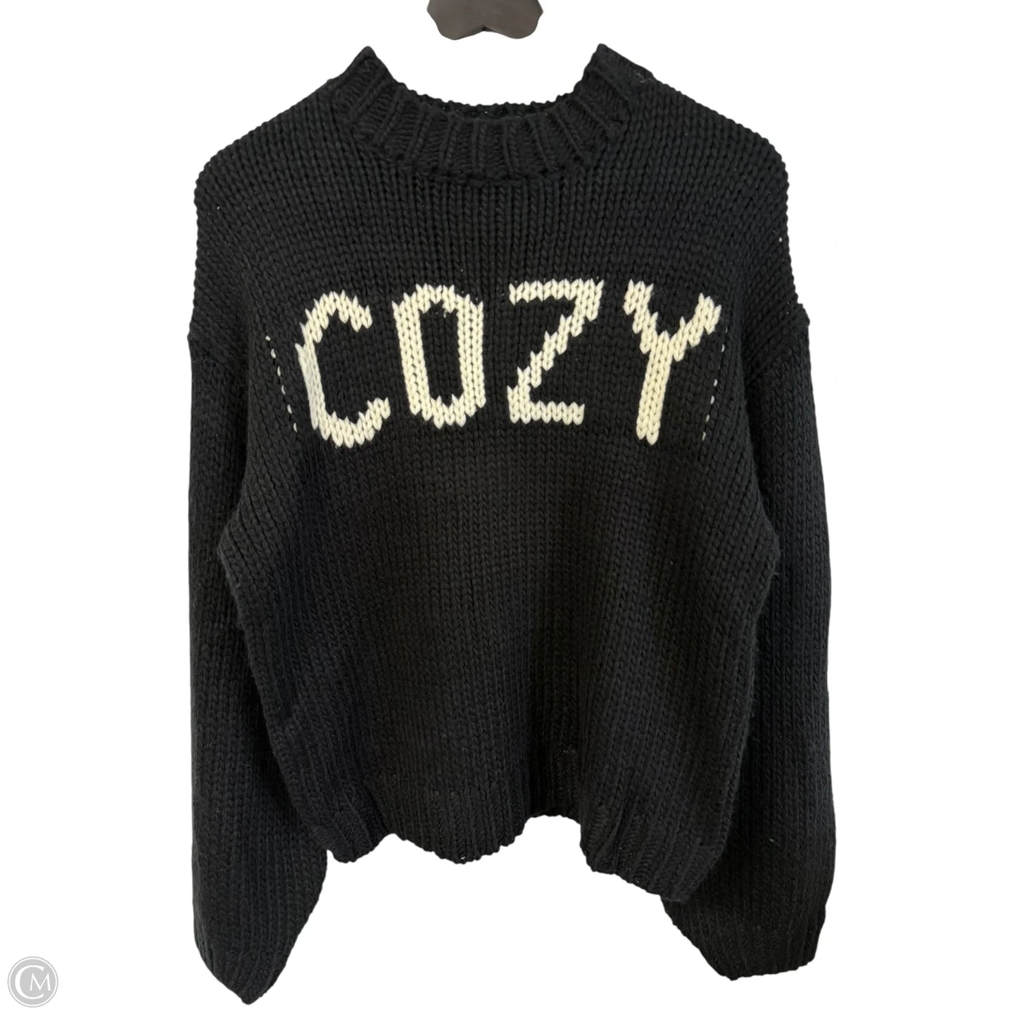 Sweater By Cmc In Black, Size: L