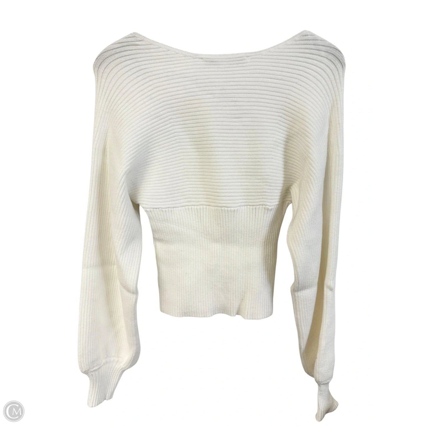 Sweater By Endless Rose In White, Size: L