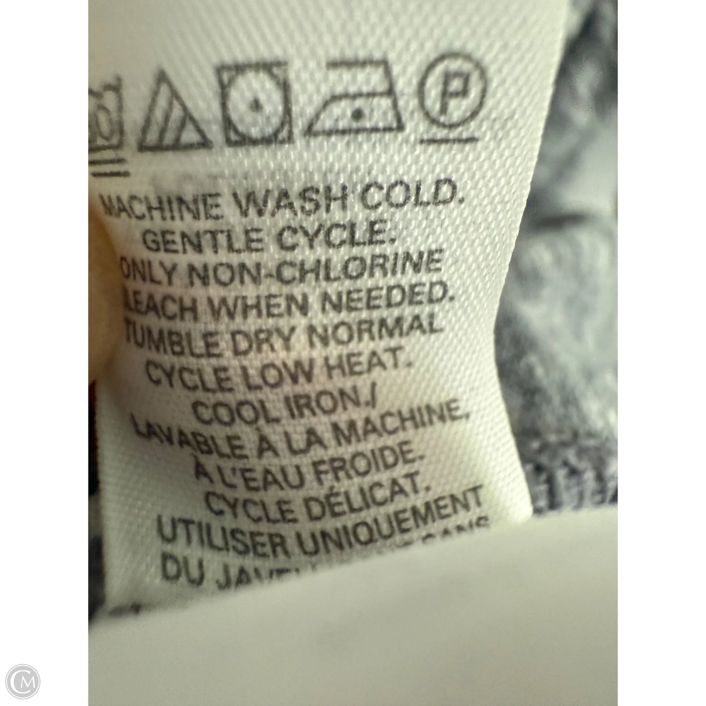 Top Short Sleeve Basic By Victorias Secret In Grey, Size: S