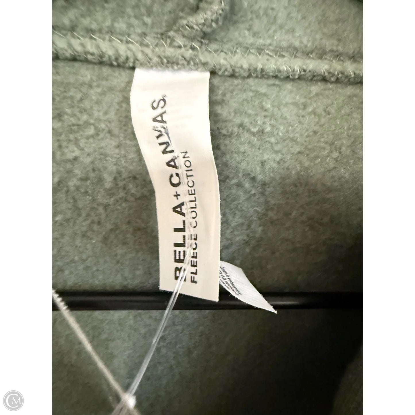 Sweatshirt Hoodie By Bella + Canvas In Green, Size: S