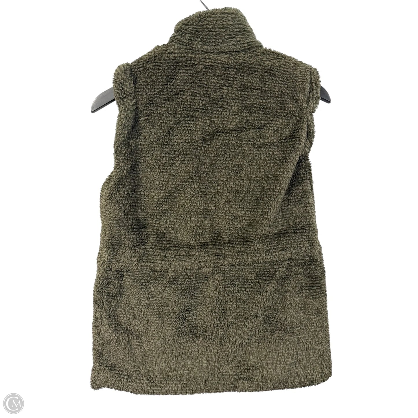 Vest Faux Fur & Sherpa By Democracy In Green, Size: Xs