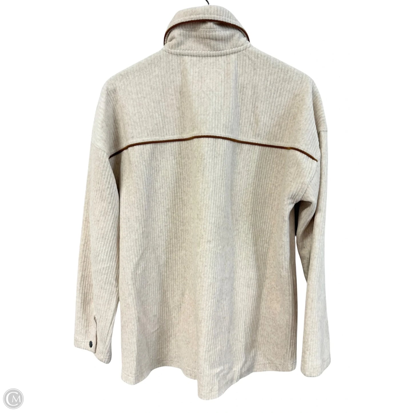 Jacket Shirt By Thread And Supply In Cream, Size: M