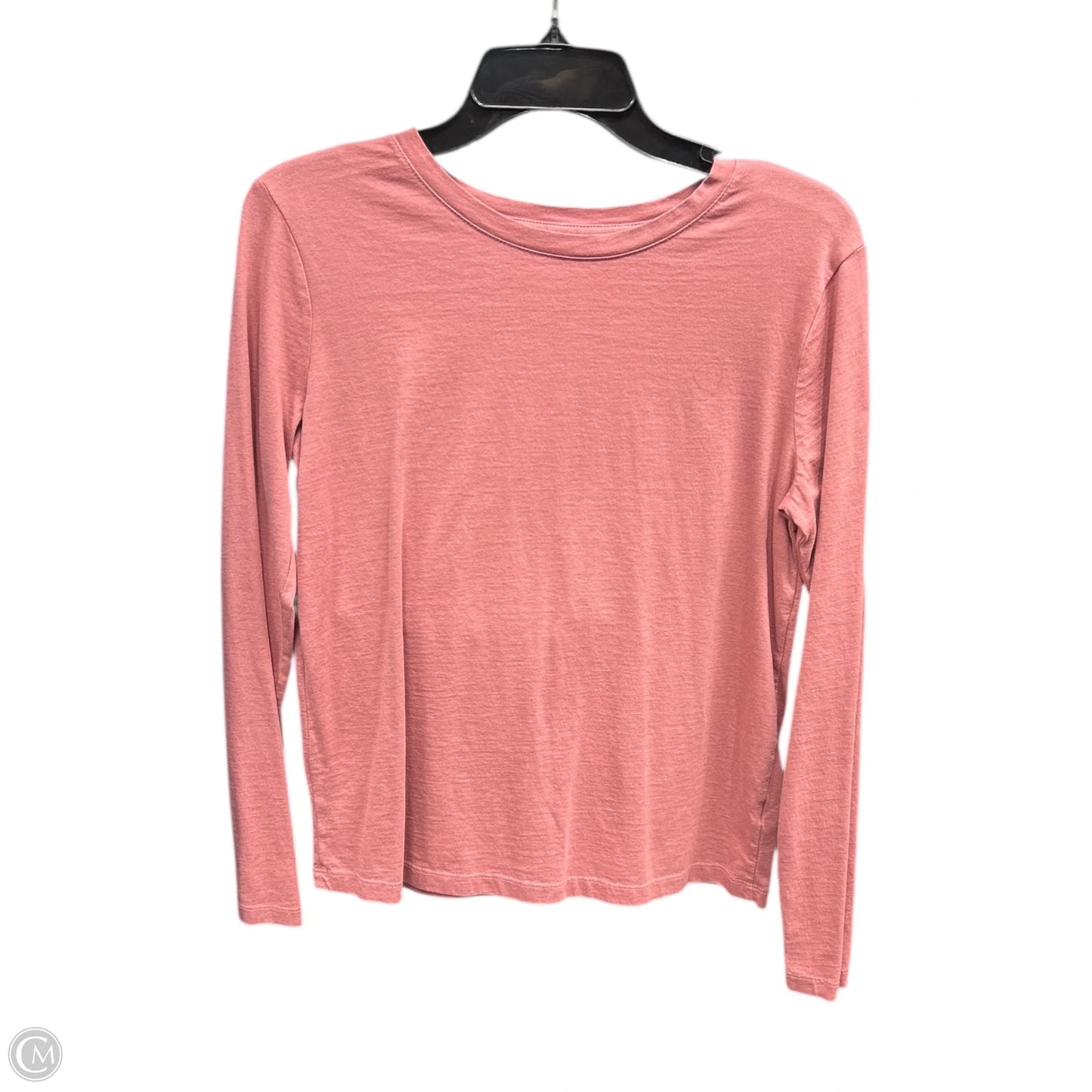 Top Long Sleeve Basic By A New Day In Pink, Size: Xs