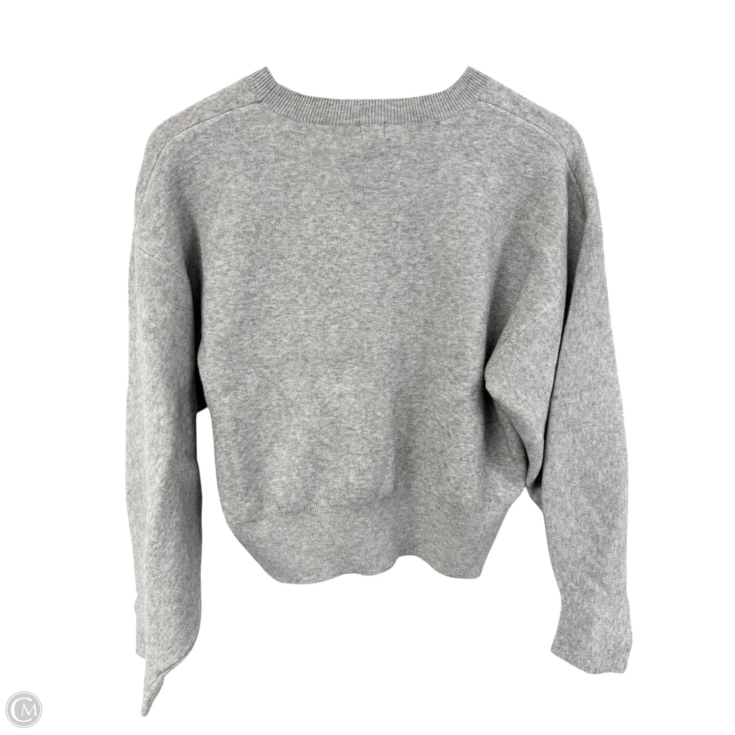 Sweater By Clothes Mentor In Grey, Size: S