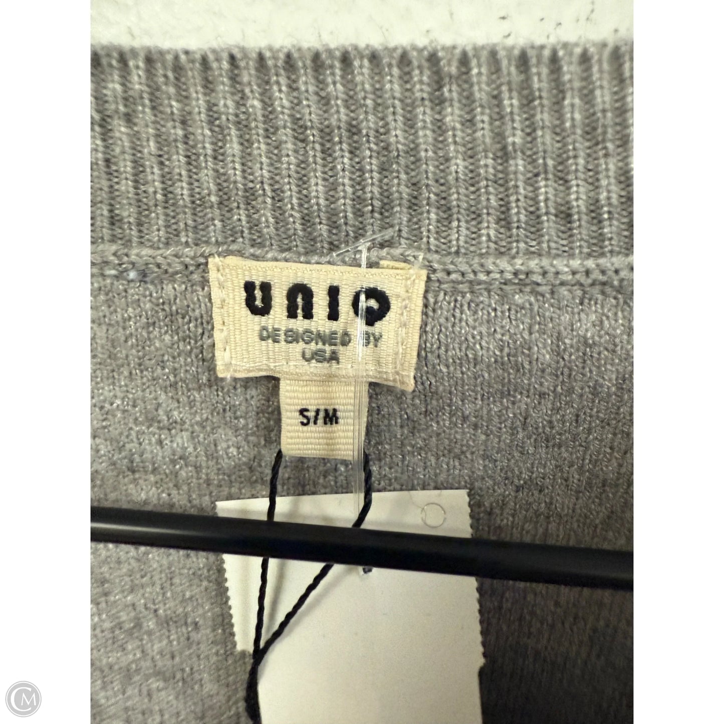Sweater By Clothes Mentor In Grey, Size: S