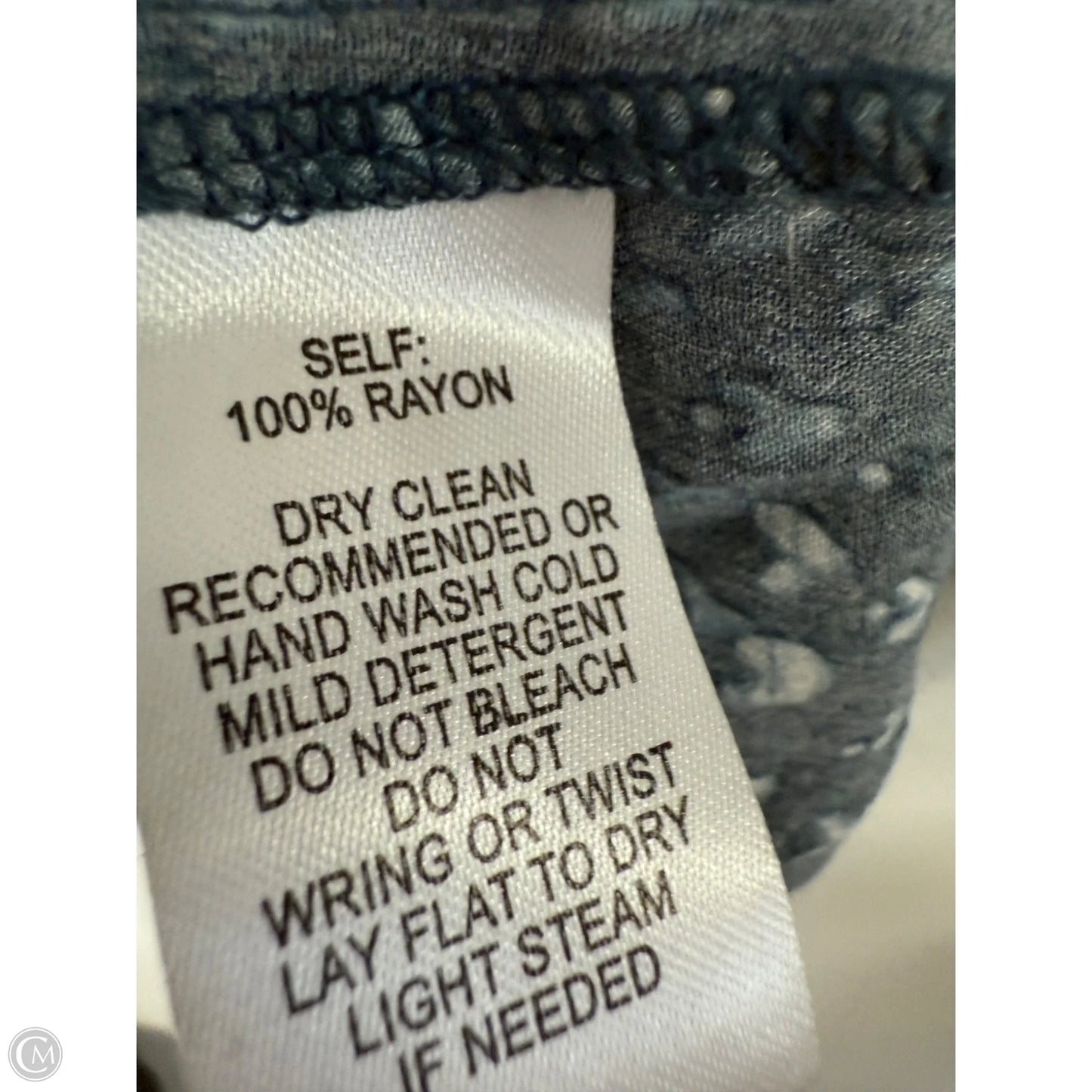 Top Short Sleeve By Lulus In Blue, Size: L