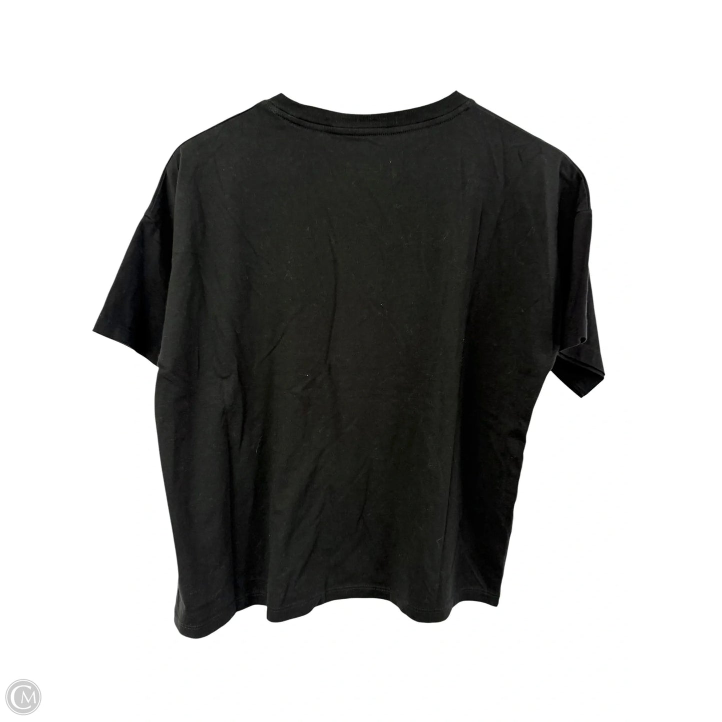 Top Short Sleeve Basic By Christian Siriano In Black, Size: M