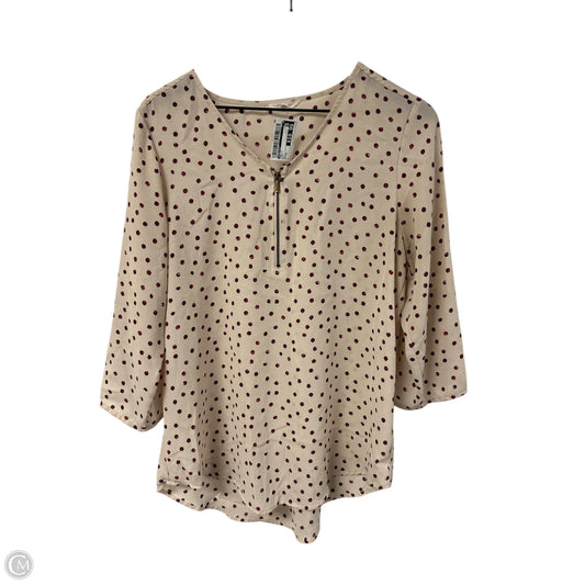 Top Long Sleeve By Maurices In Pink, Size: M