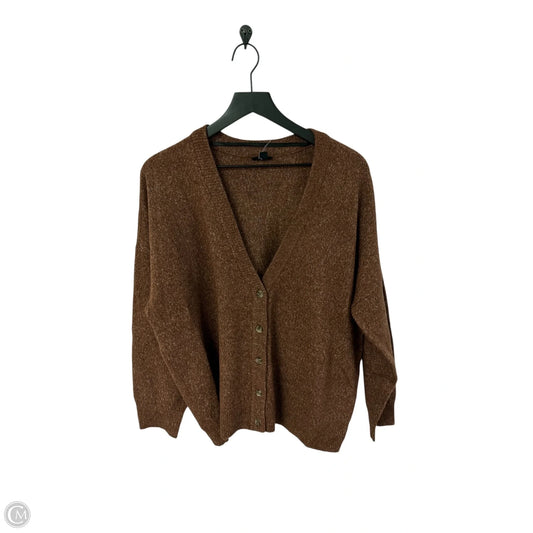 Sweater Cardigan By Torrid In Brown, Size: 2x
