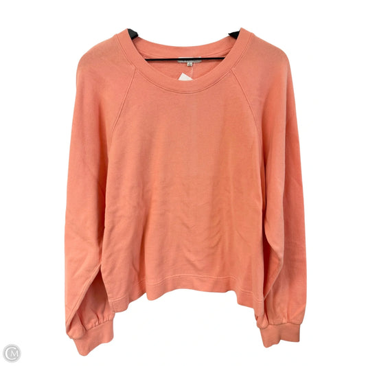 Sweatshirt Crewneck By Z Supply In Coral, Size: L