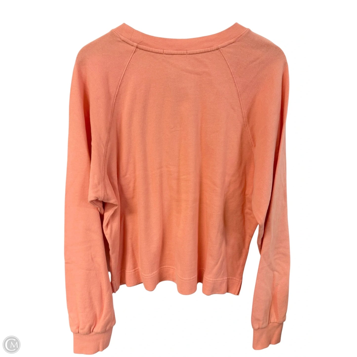 Sweatshirt Crewneck By Z Supply In Coral, Size: L