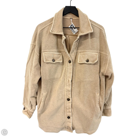 Jacket Other By Free People In Tan, Size: S