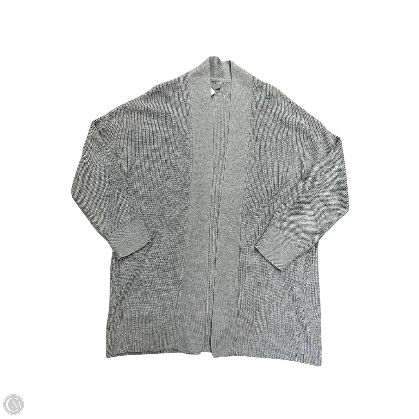 Sweater Cardigan By Lululemon In Grey, Size: 6