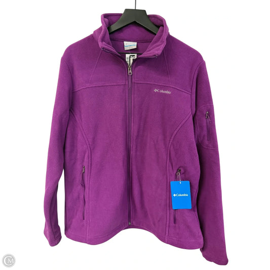Jacket Other By Columbia In Purple, Size: Xxl