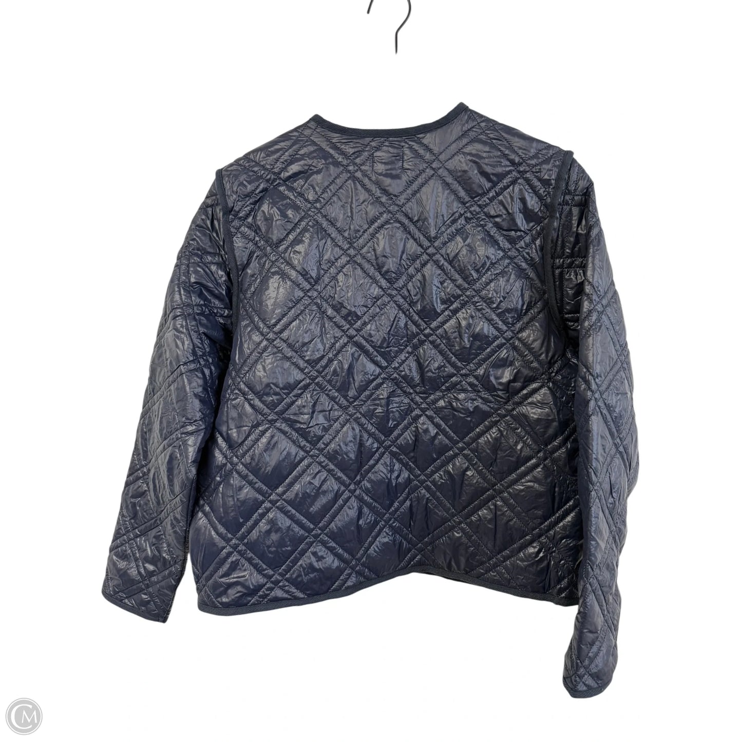 Jacket Puffer & Quilted By Time And Tru In Navy, Size: M