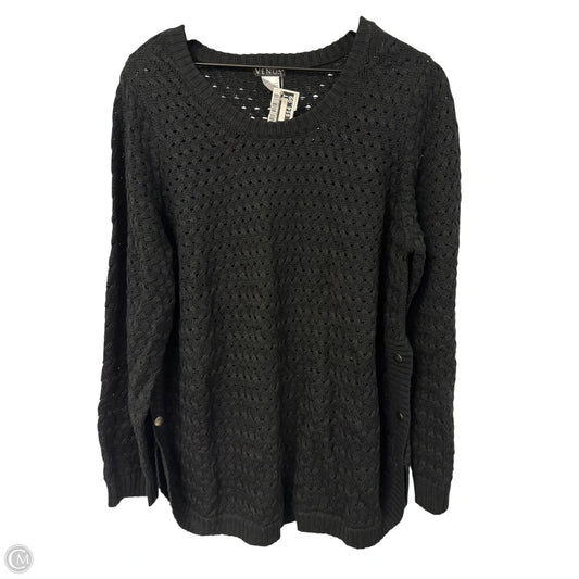 Sweater By Venus In Black, Size: Xl