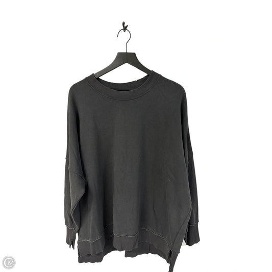 Sweatshirt Crewneck By Aerie In Grey, Size: M