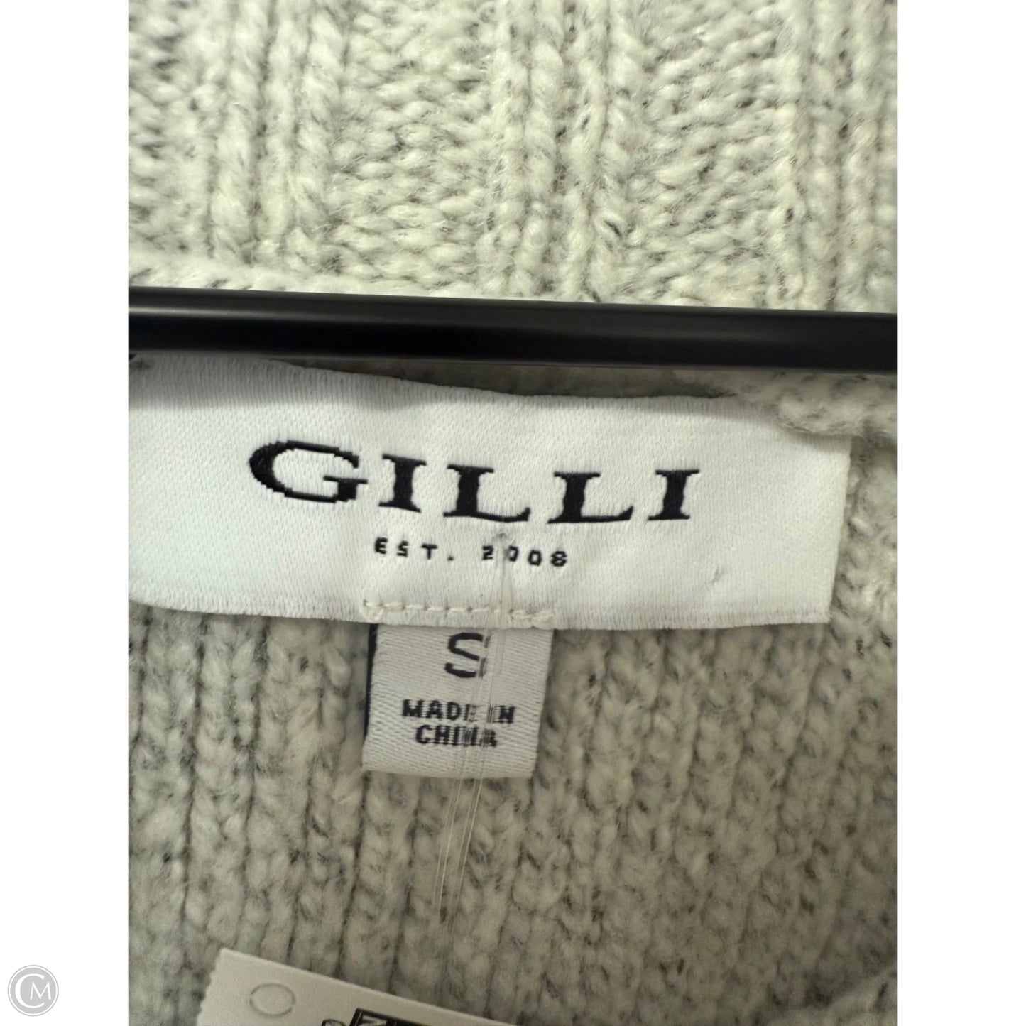 Sweater By Gilli In Grey, Size: S