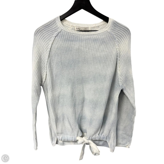 Sweater By Vintage Havana In Blue & White, Size: S