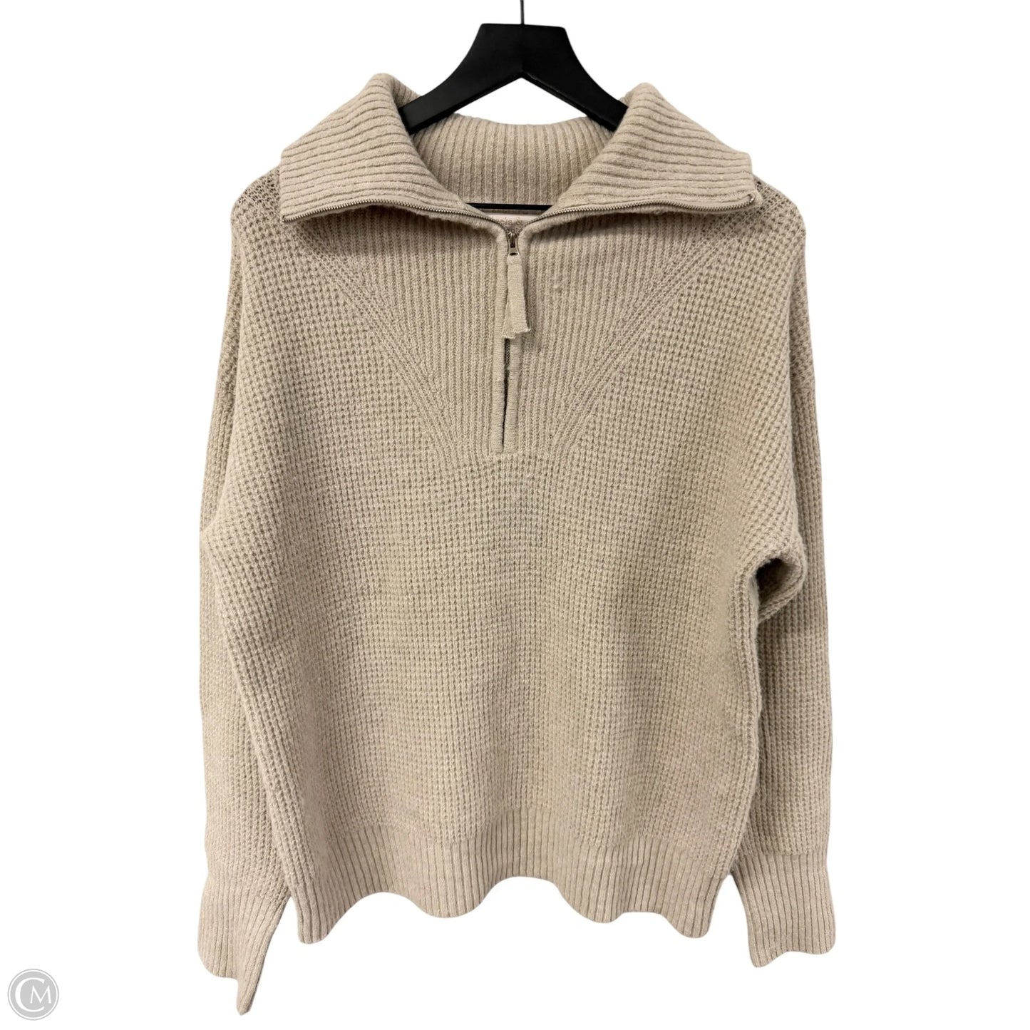 Sweater By Leela & Lavender In Beige, Size: M