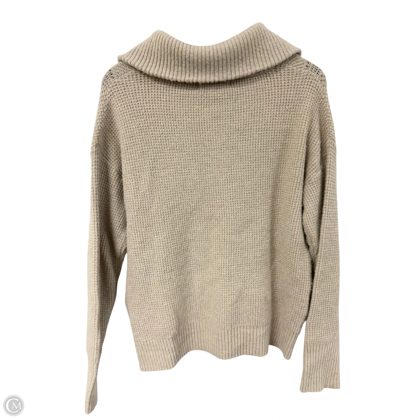 Sweater By Leela & Lavender In Beige, Size: M