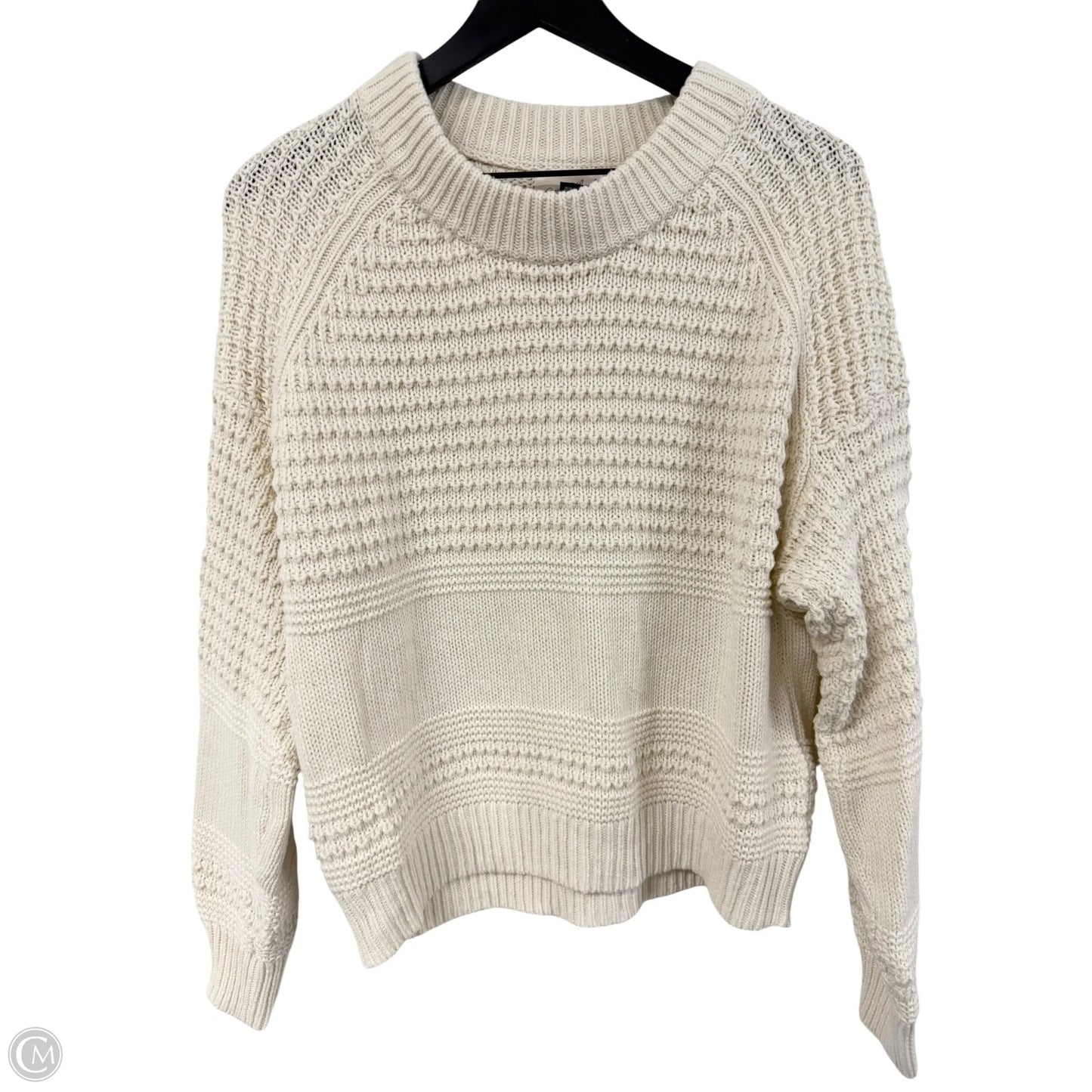 Sweater By Universal Thread In White, Size: L