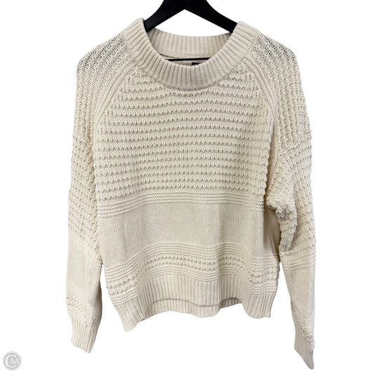 Sweater By Universal Thread In White, Size: L