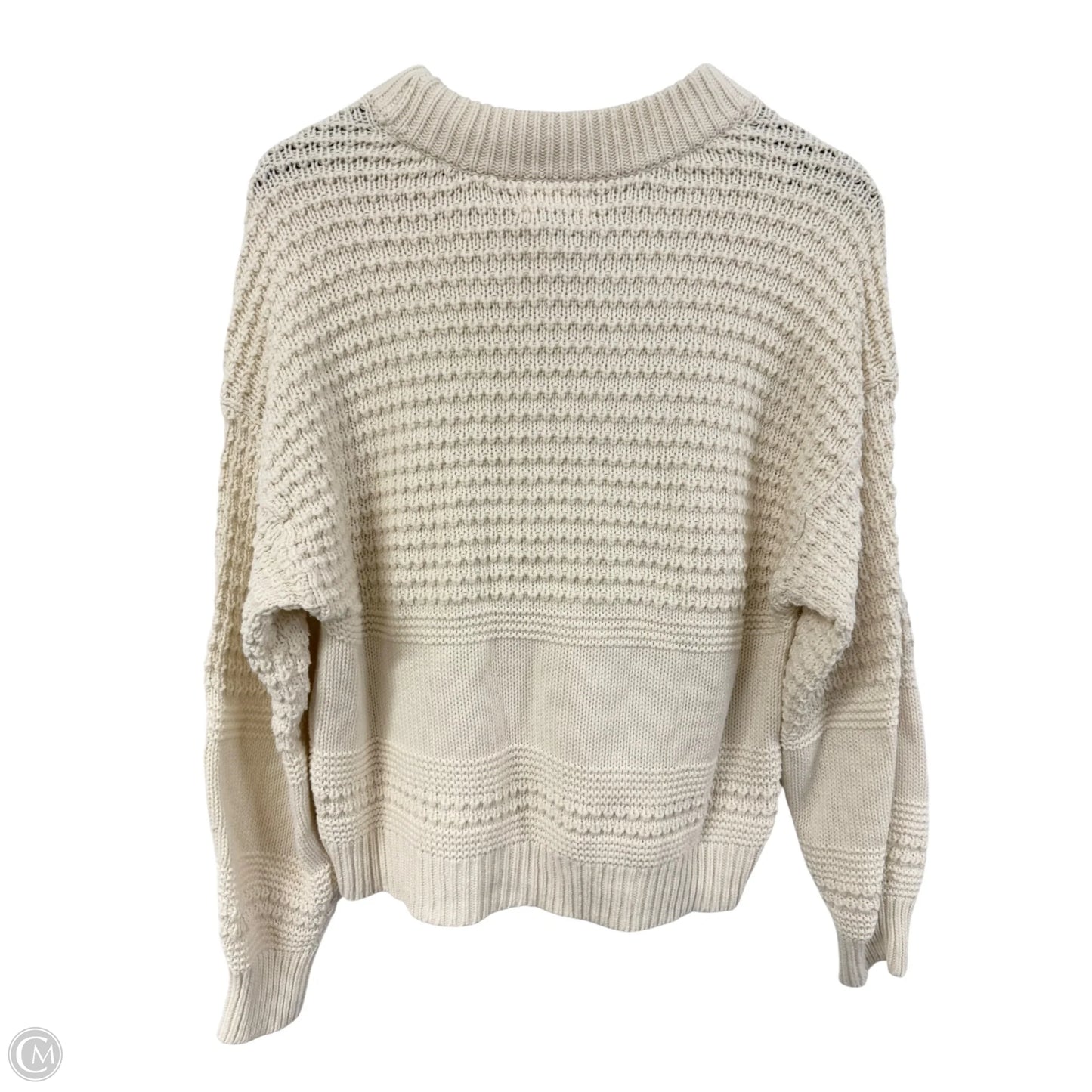 Sweater By Universal Thread In White, Size: L