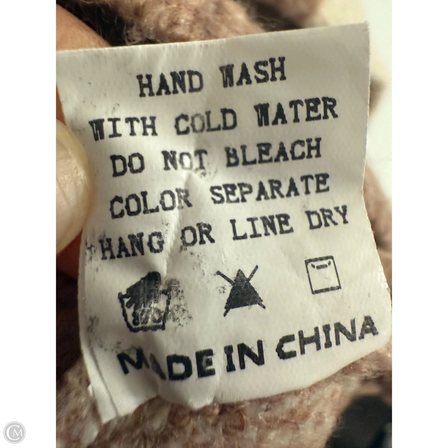 Sweater Cardigan By Debut In Cream & Tan, Size: M