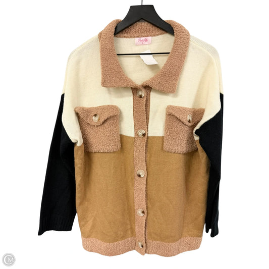 Cardigan By Pink Lily In Multi-colored, Size: S