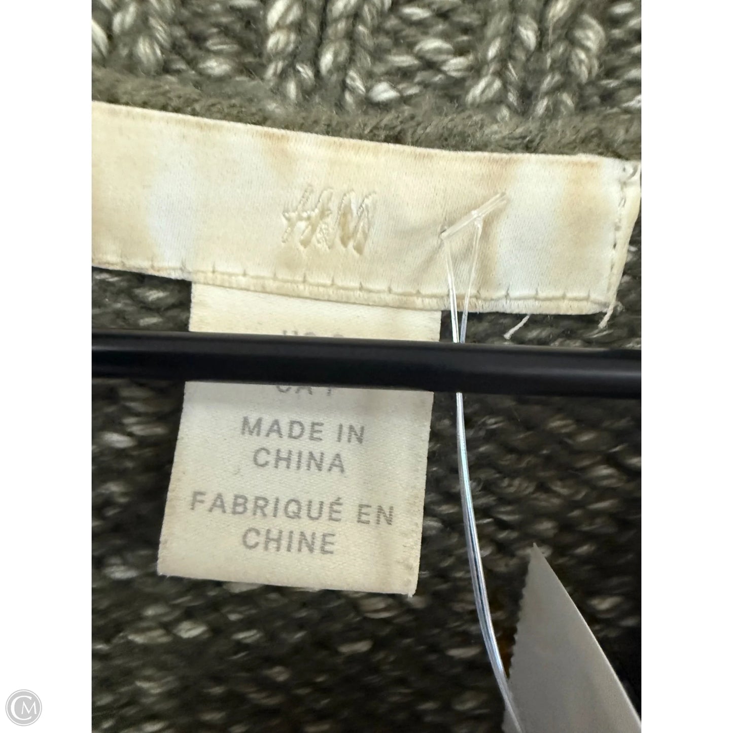 Sweater By H&m In Green, Size: S