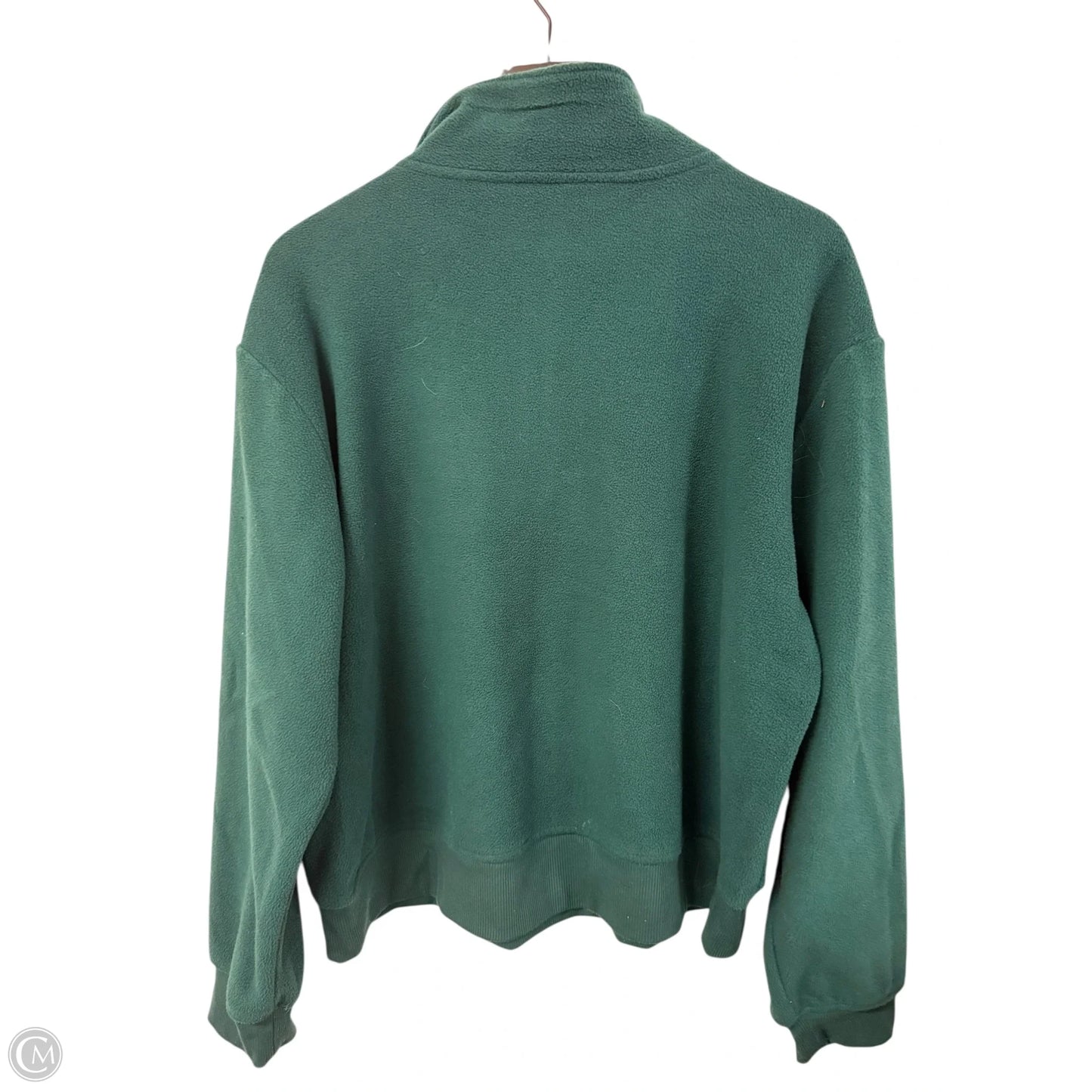 Sweatshirt Collar By Natural Reflections In Green, Size: Xl