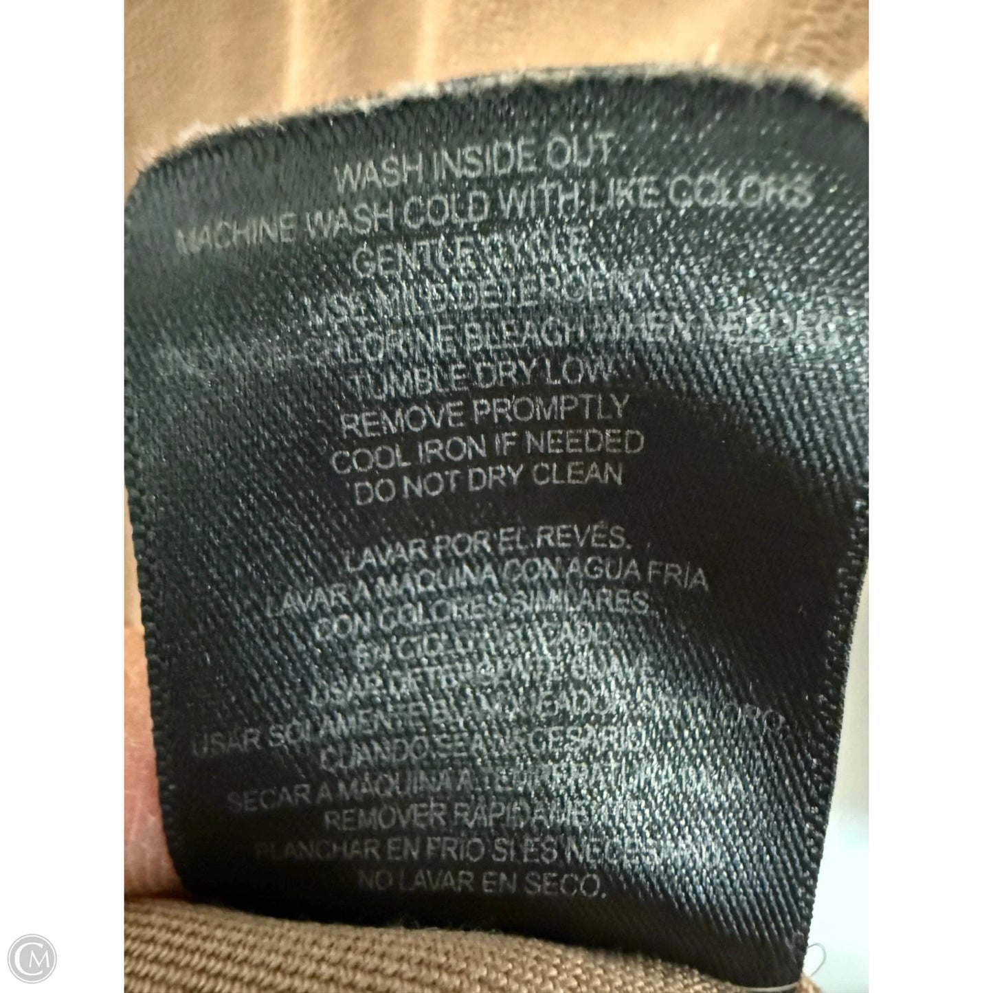 Sweatshirt Collar By 32 Degrees In Brown, Size: S