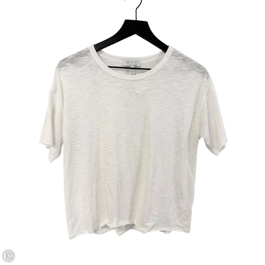 Top Short Sleeve Basic By Sofia By Sofia Vergara In White, Size: S