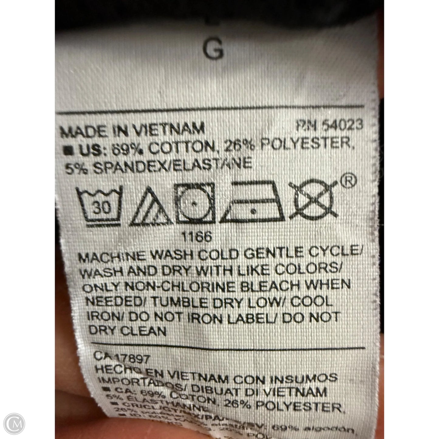 Sweatshirt Collar By Old Navy In Black, Size: L