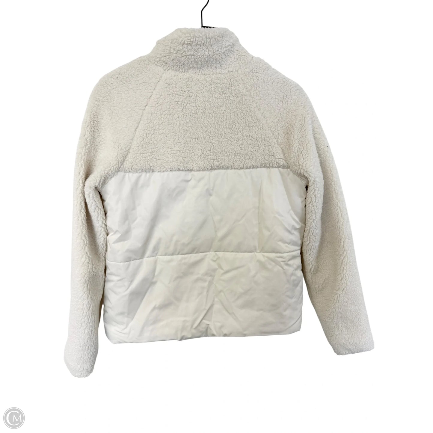 Jacket Faux Fur & Sherpa By Maurices In White, Size: S