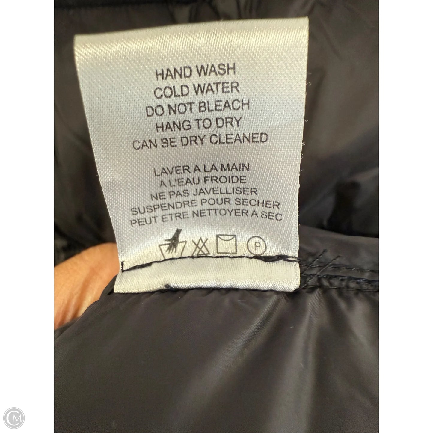 Vest Puffer & Quilted By Cmc In Black, Size: Xs