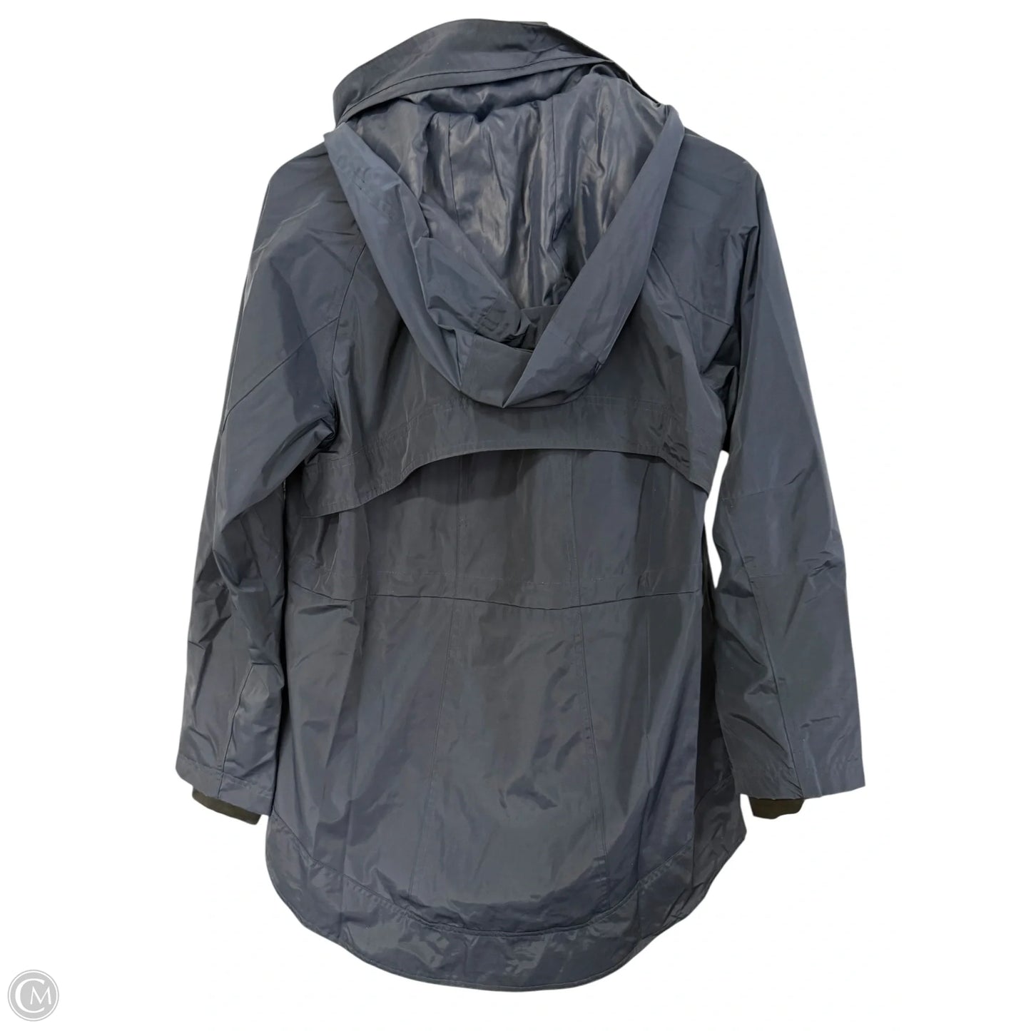 Jacket Windbreaker By Calvin Klein Performance In Blue, Size: S